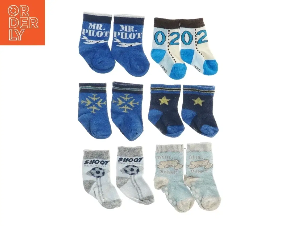 Billede 1 - Babystrømper sæt (str. ca. 11-14 cm)