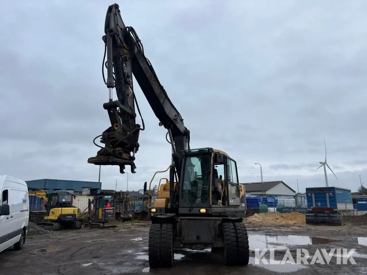 Billede 3 - Hjulgraver Volvo EW160C