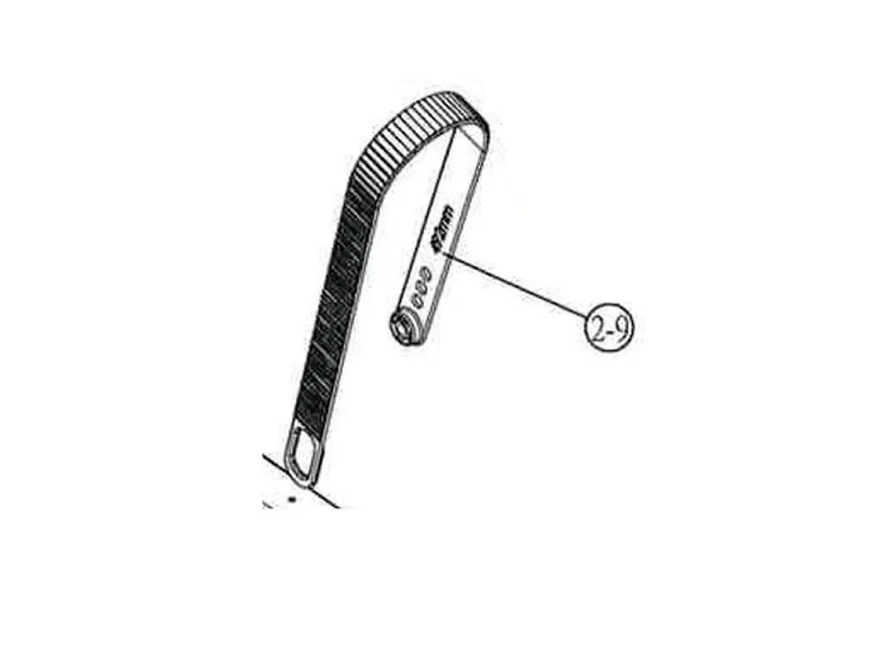 Billede 1 - BuzzRack Wheel strap 492mm