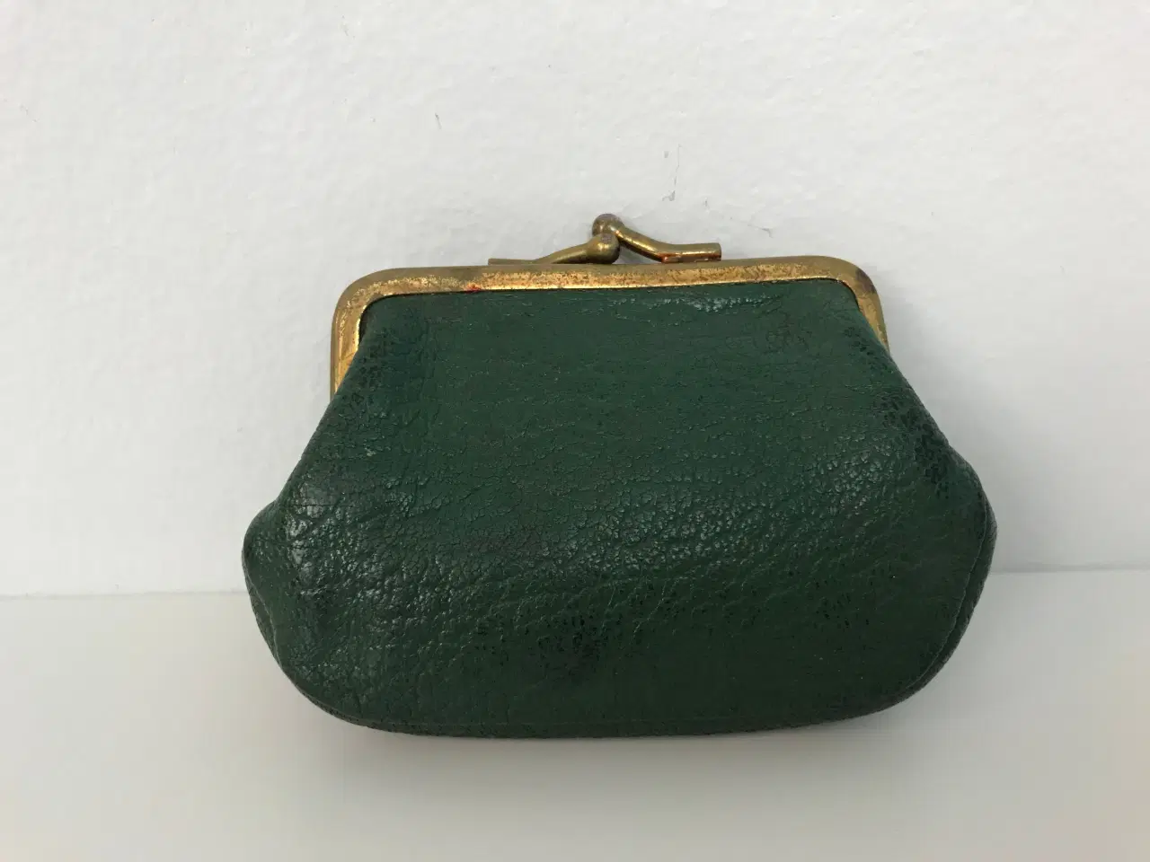 Billede 7 - Lille grøn læderpung (vintage)