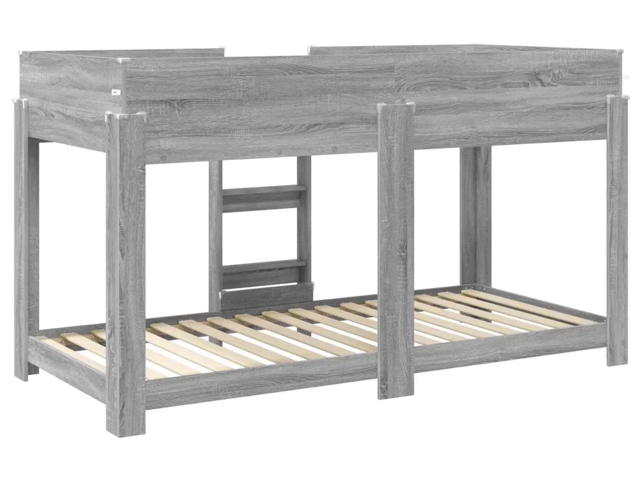 Billede 7 - Køjeseng til Børn Grå Sonoma 90 x 200 cm Konstrueret træ