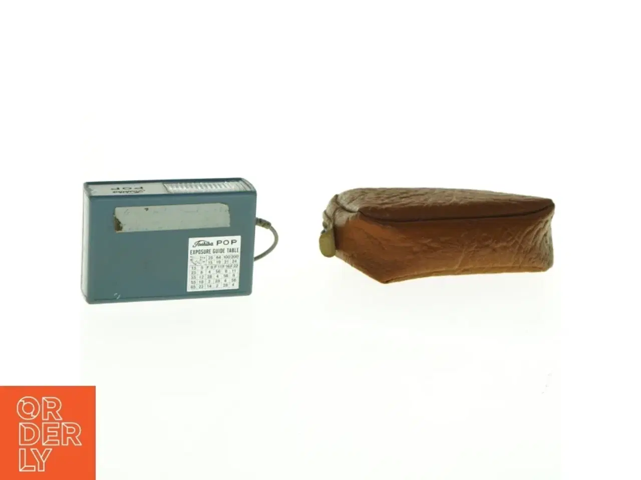 Billede 1 - Agfa Synchro Box kamera med læderetui fra Agfa (str. 15 x 11 cm)