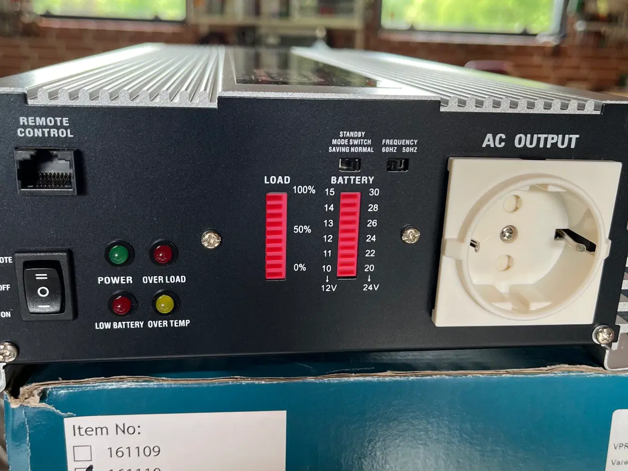 Billede 5 - Inverter 24v/230v-1500w
