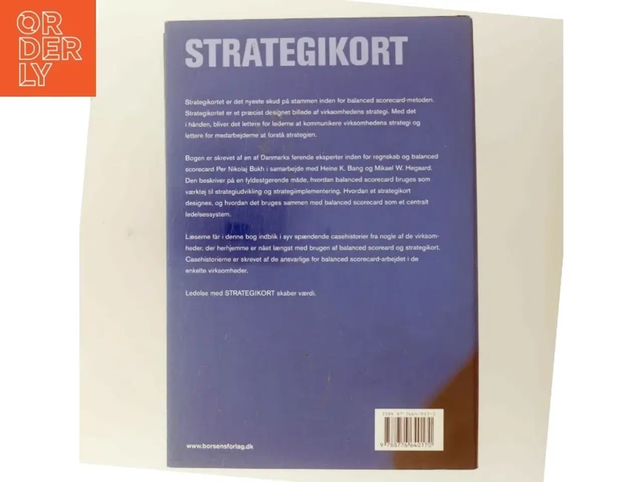 Billede 3 - Strategikort : balanced scorecard som strategiværktøj : danske erfaringer (Bog)