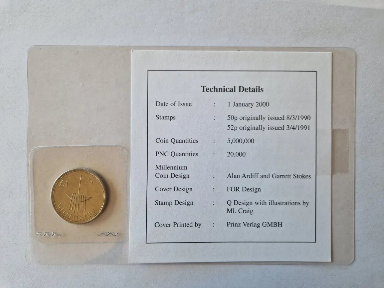 Billede 1 - 1 Pound Ireland 2000