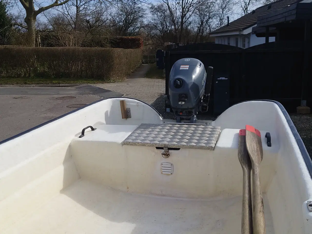 Billede 2 - Ryds dobbeltbund, med Yamaha 4takts motor+ Trailer