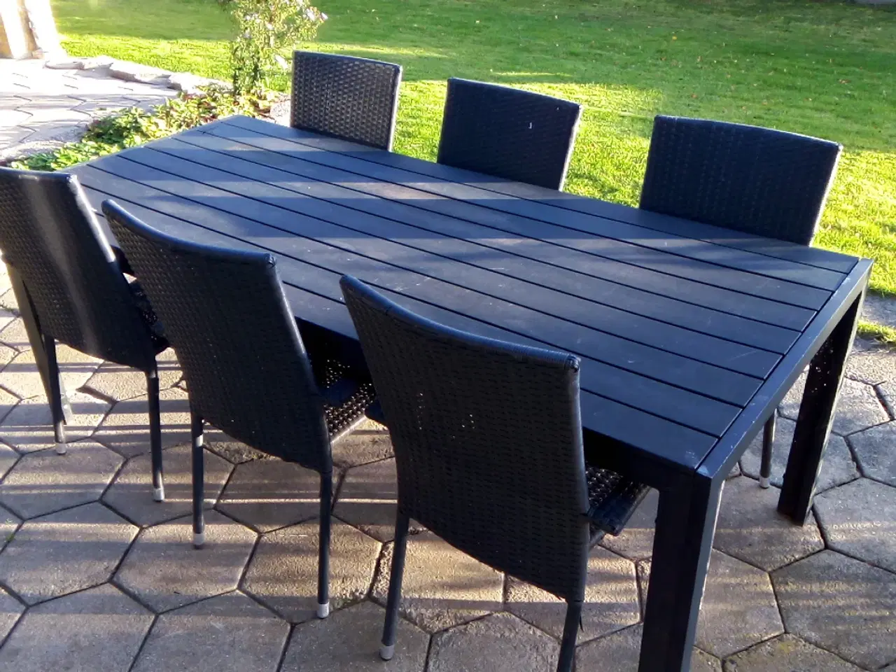 Billede 3 - HAVEBORD M. 6X6 STOLE / HARALD NYBORG