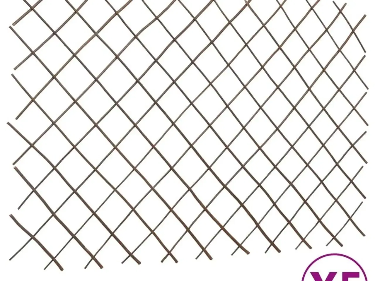 Billede 1 - Pilehegn med espalier 5 stk. 180x120 cm