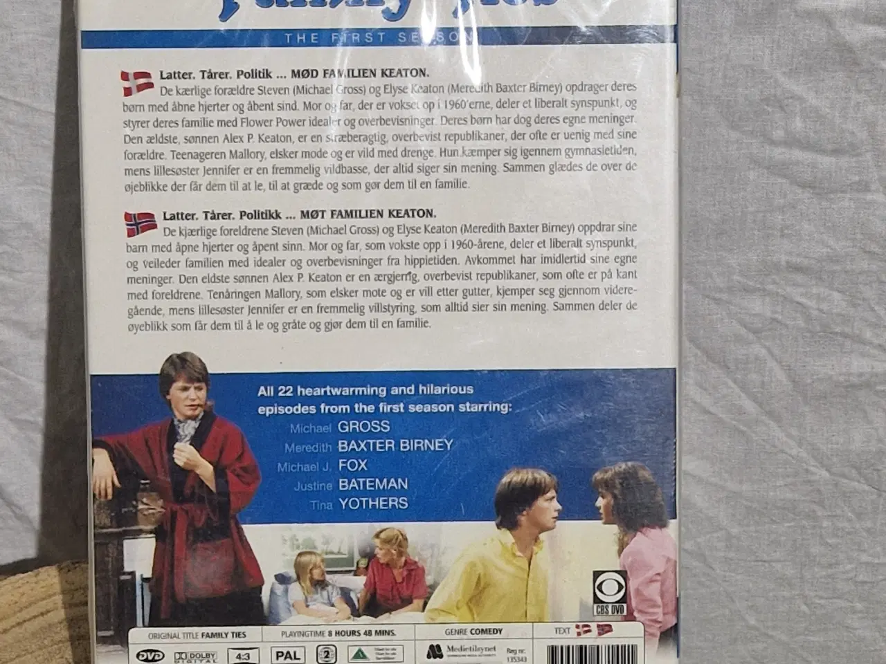 Billede 2 - Family Ties - Sæson 1 - DVD, Hollywood, USA,Disney