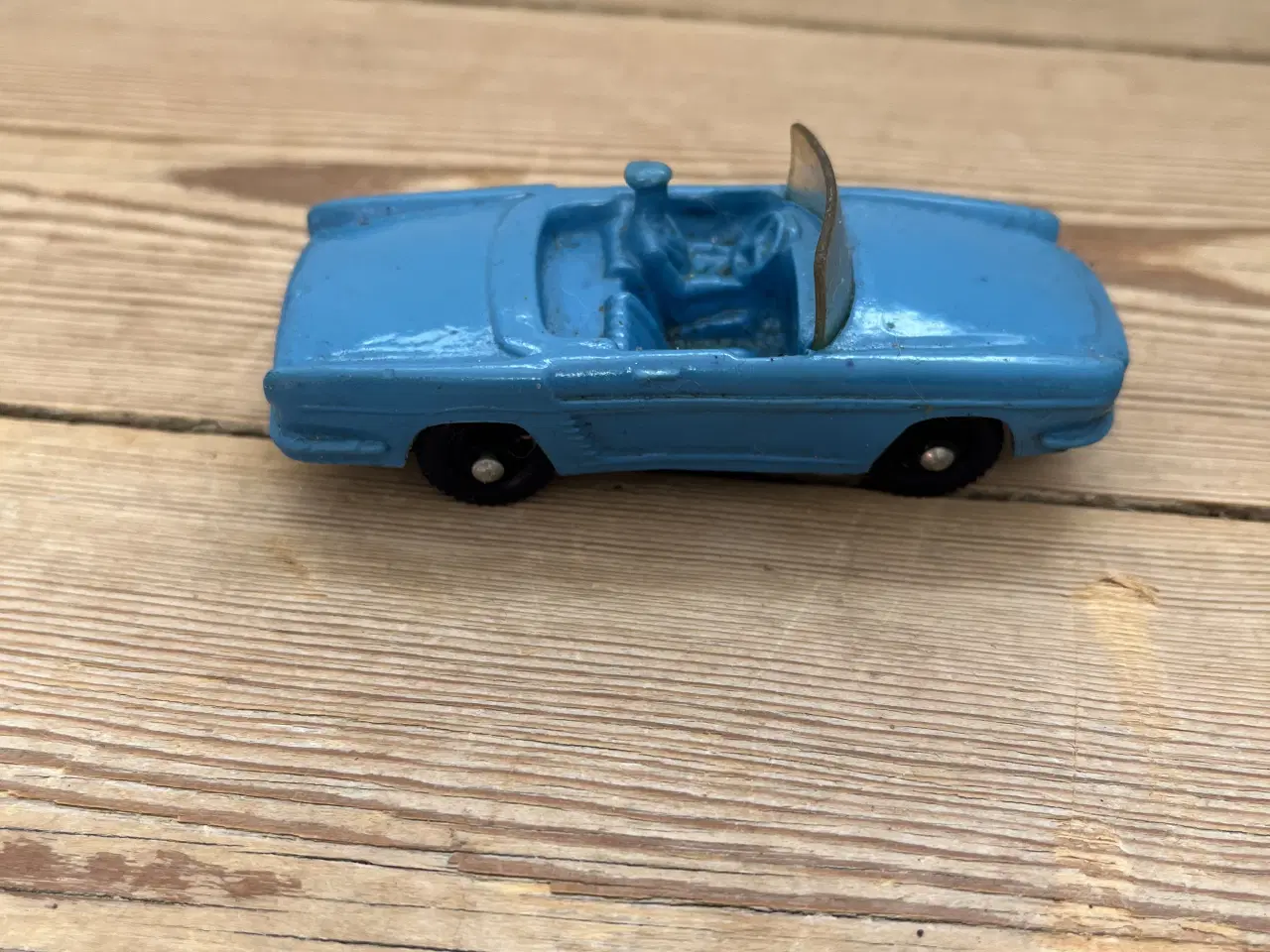 Billede 3 - Blå linol modelbil fra Norge