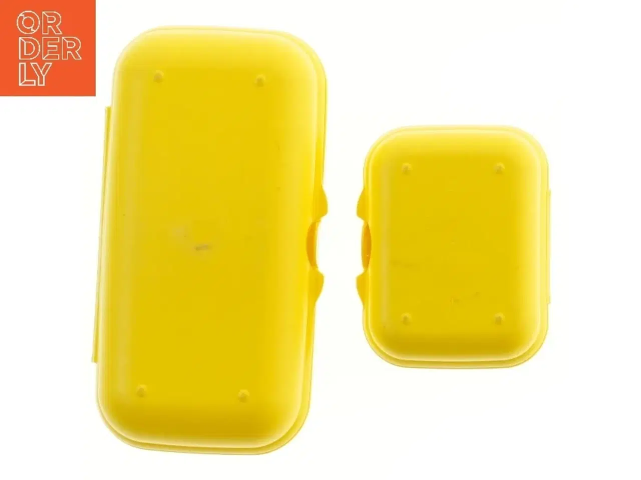 Billede 2 - Sæt af madkasser med motiv fra Minions (str. 22x12x7 og 10x13x5 cm)