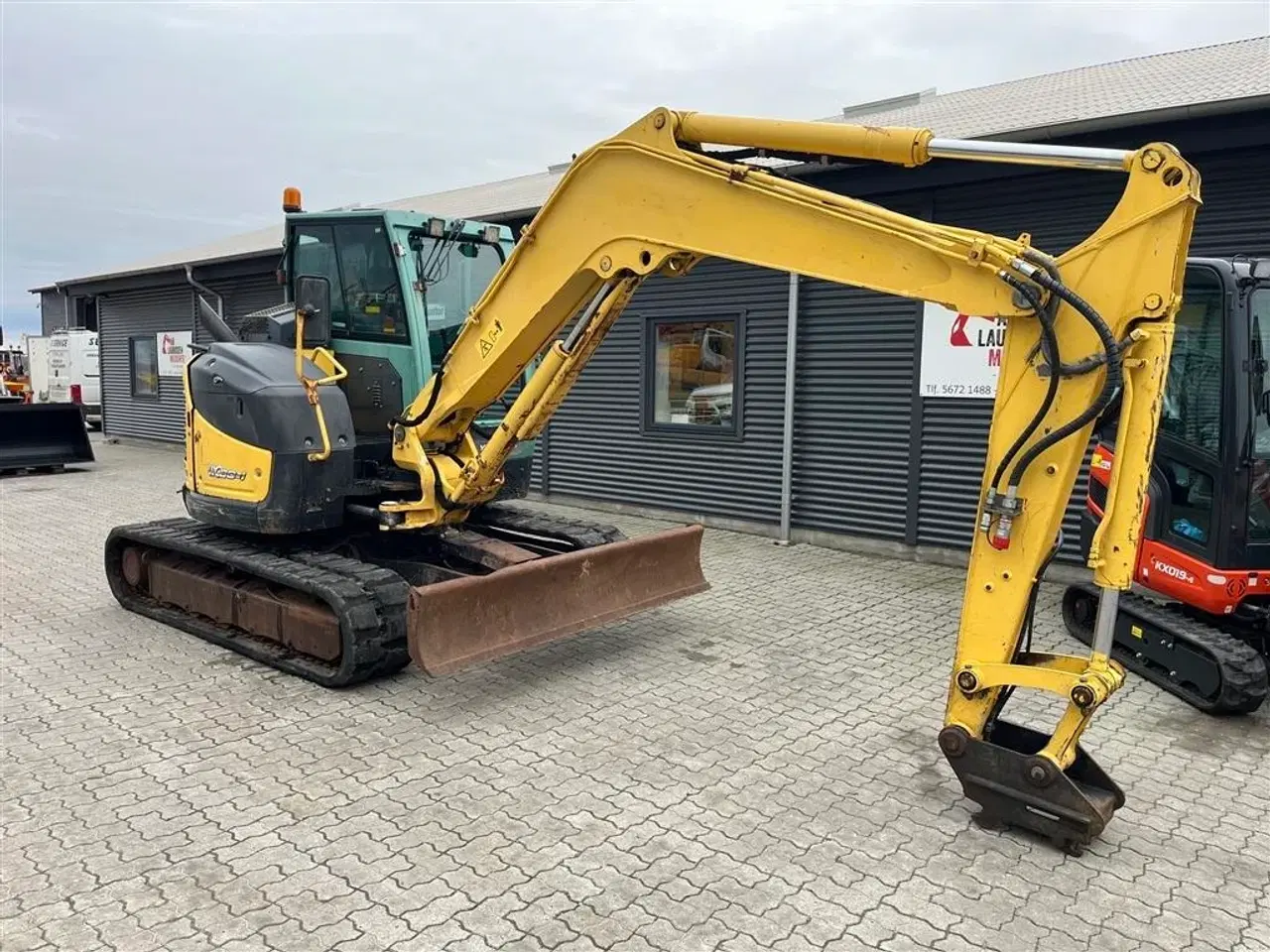 Billede 12 - Yanmar ViO80 -1A 8tons maskine med hydraulisk hurtigskifte