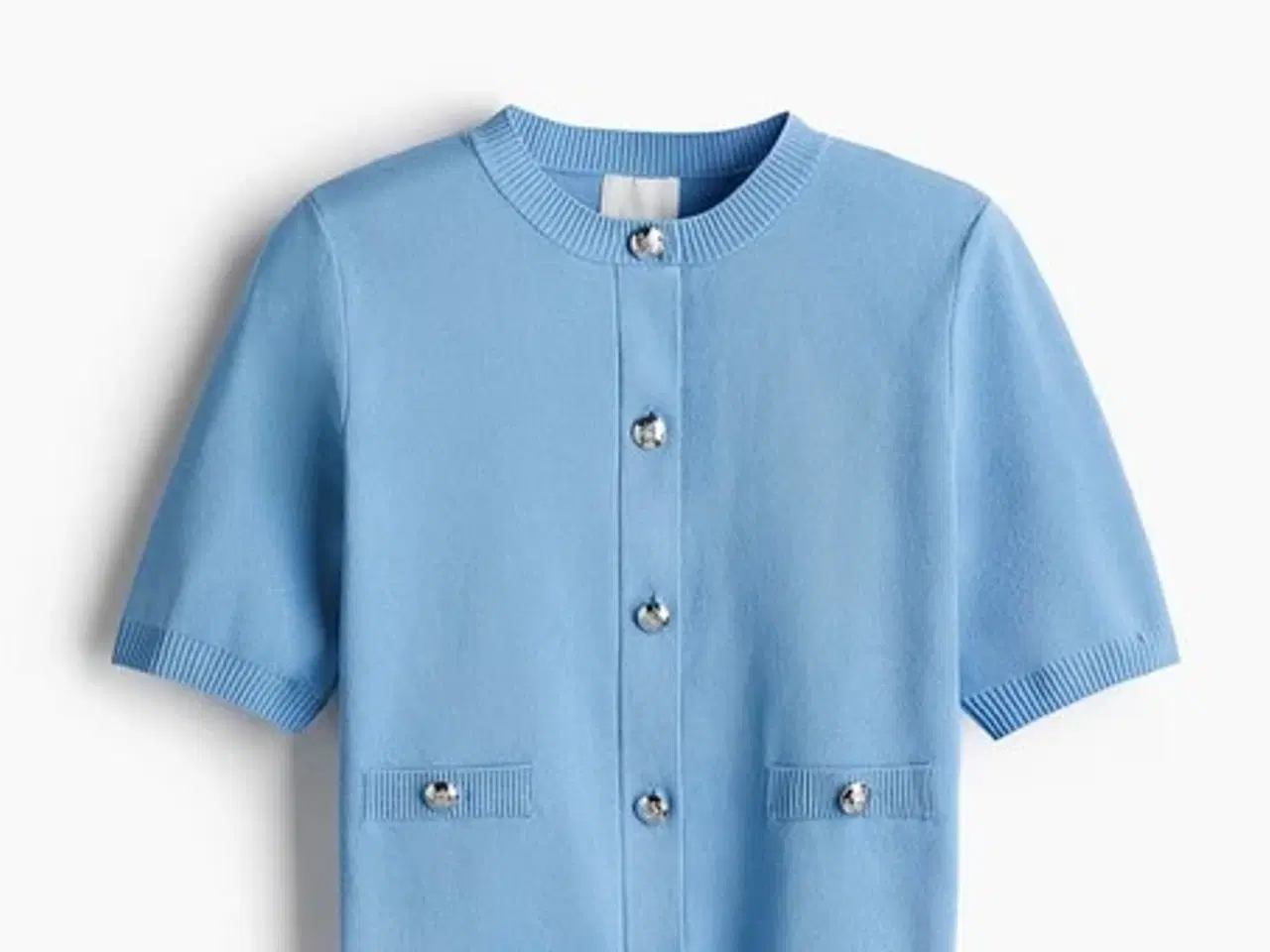 Billede 5 - Fin lille cardigan i flot blå farve fra H&M