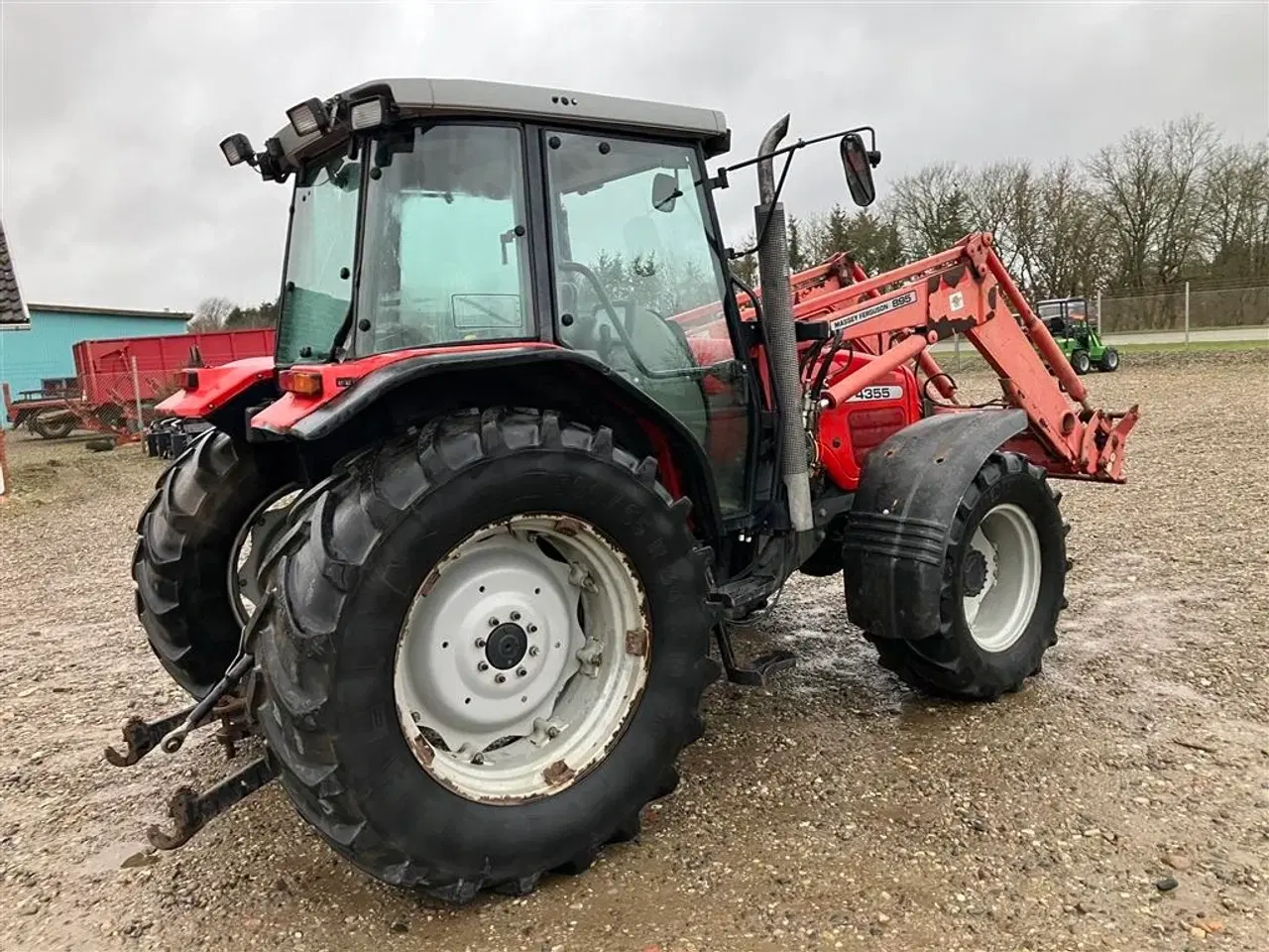 Billede 3 - Massey Ferguson 4355 Power Shuttle 24-24 4000t m frontlæsser