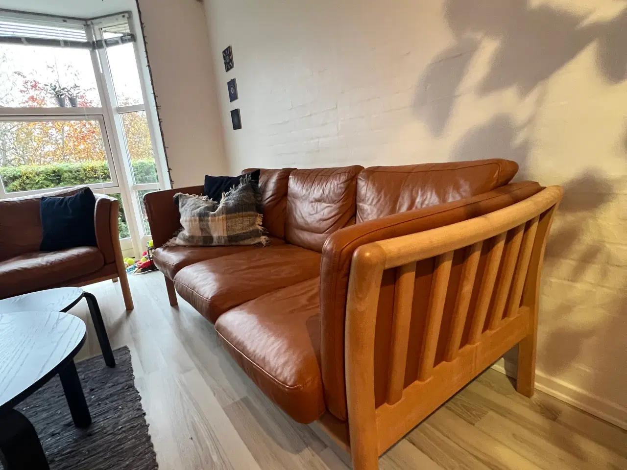 Billede 7 - Cognac lædersofaer 2+3