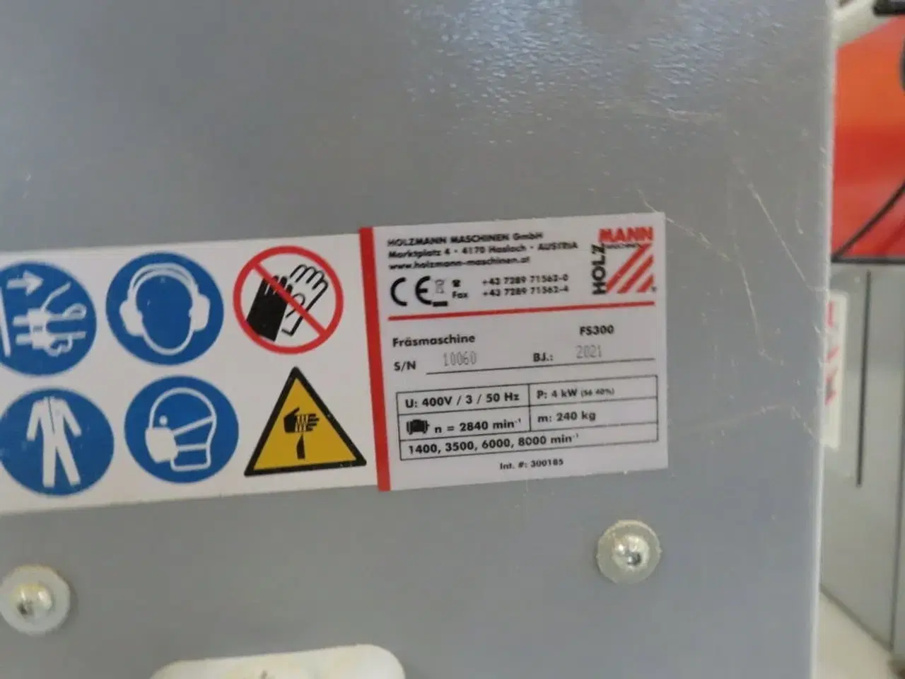 Billede 5 - Spindelfræser, HOLZMANN FS300