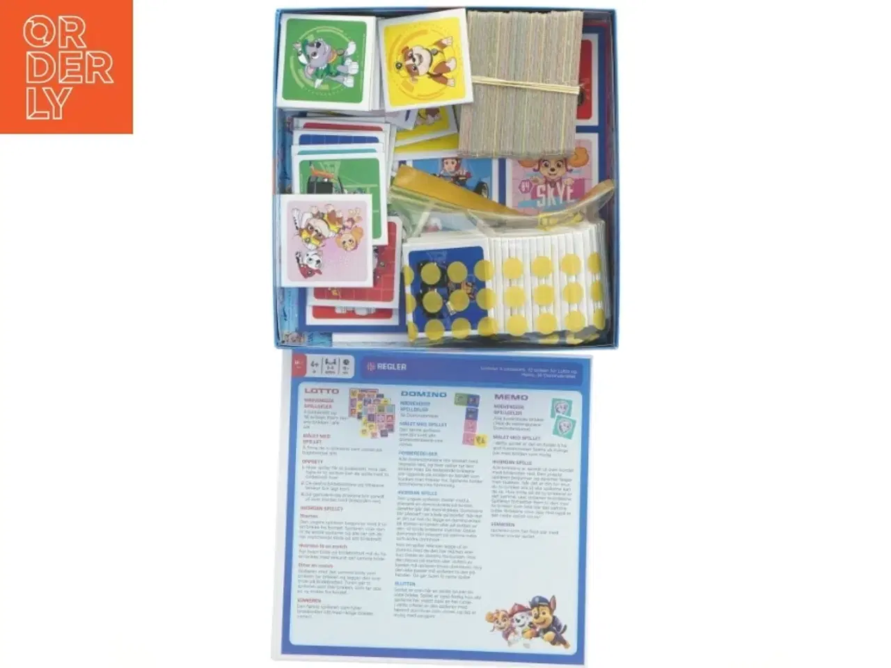 Billede 3 - Paw Patrol spil samlede spil fra Tactic (str. 22x22 cm)