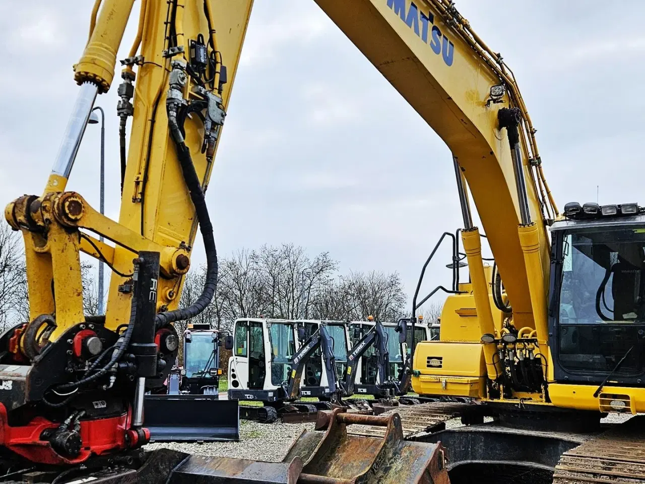 Billede 4 - Komatsu HB215LC-2 / Rotortilt med klo / Leica 3D / Skovlsæt / Hybrid