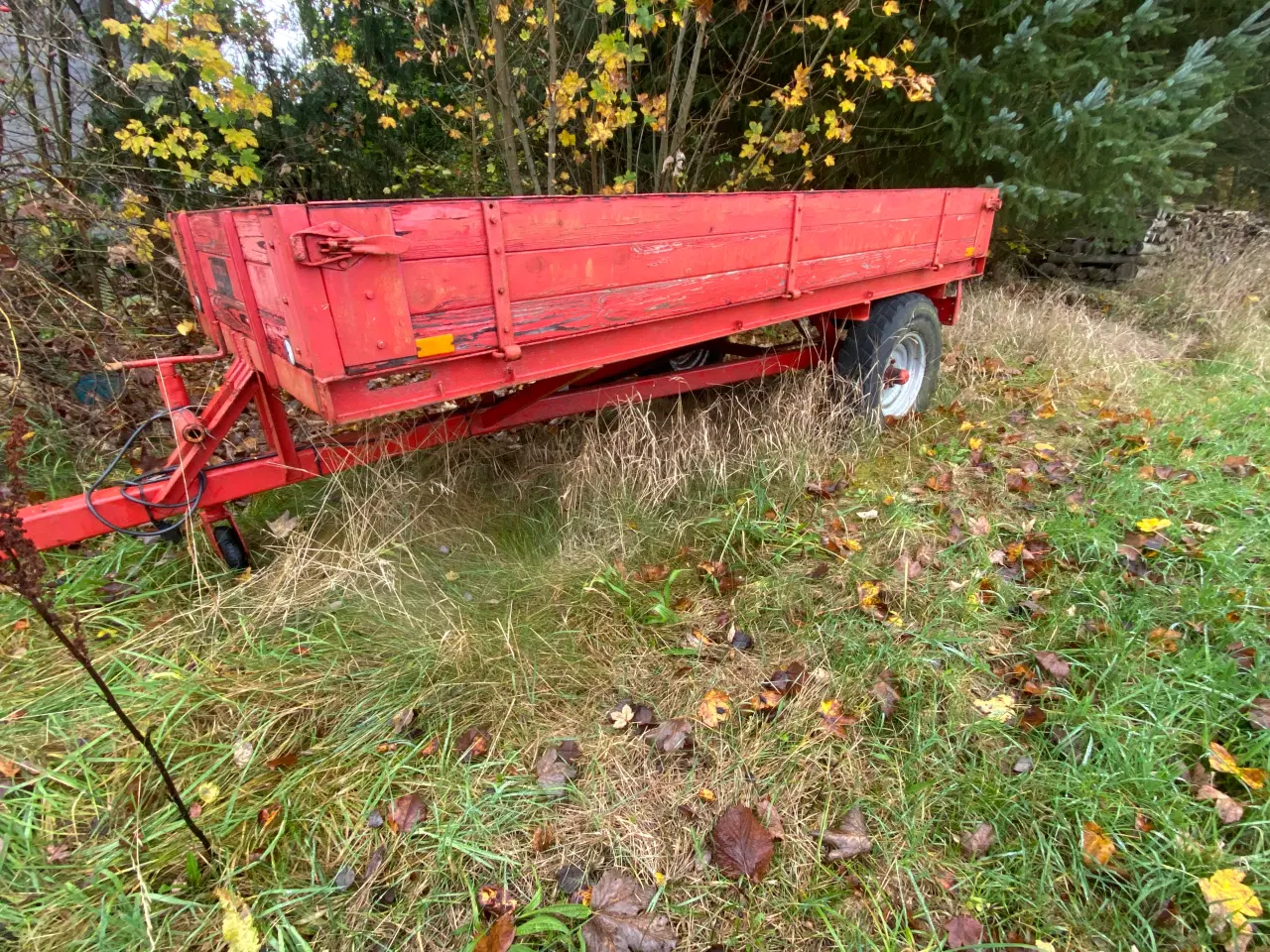 Billede 1 - Landbrugsvogn 2 hjulet til traktor