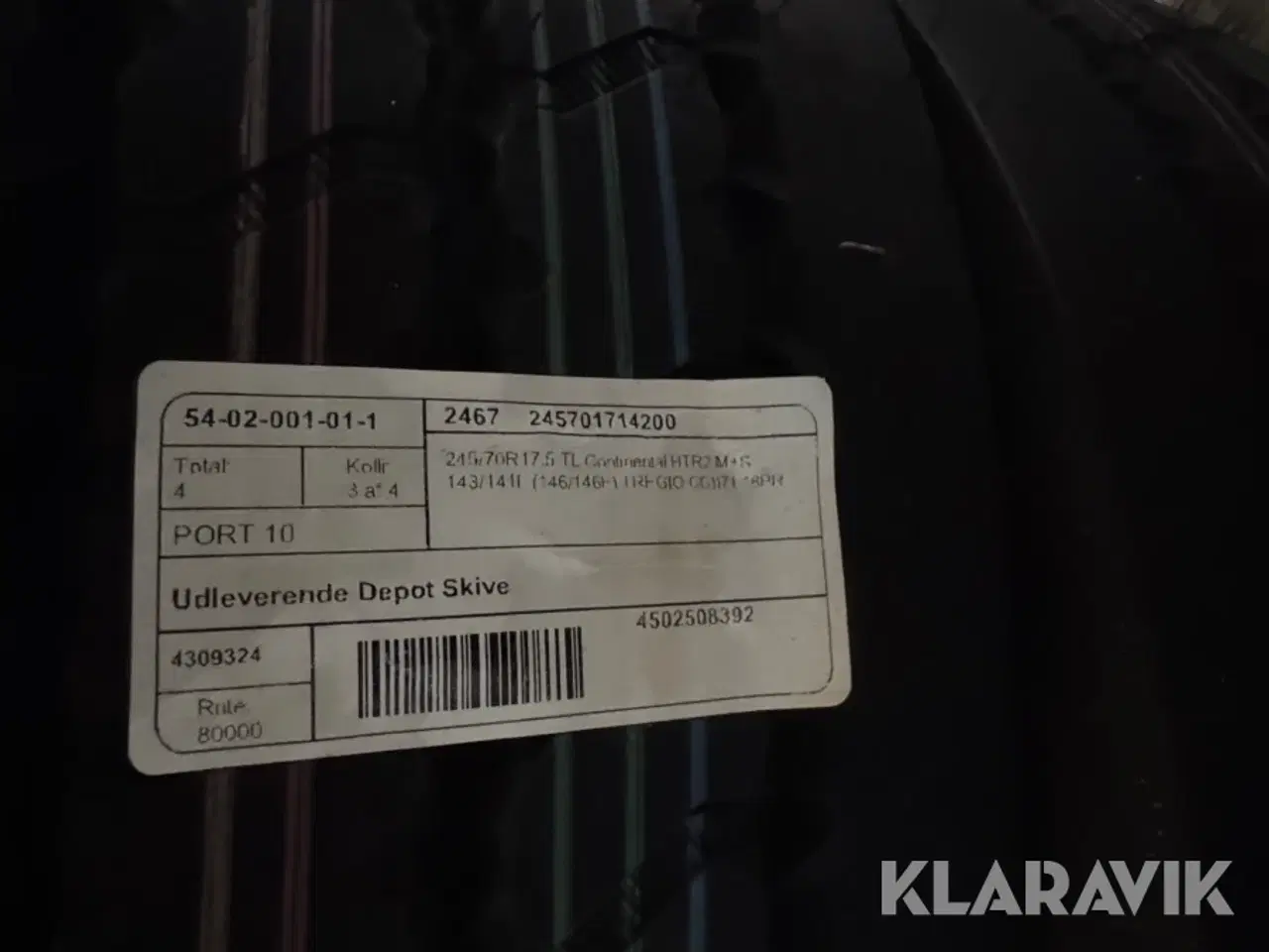Billede 8 - Lastbil dæk Continental ContiScandivan HT3 4 styk