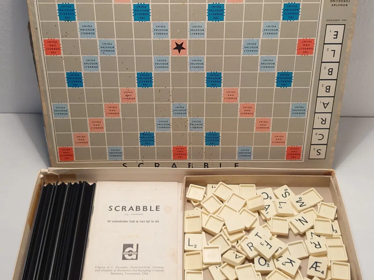 Billede 2 - Komplet Scrabble ca. 1970. Drechsler nr 259.