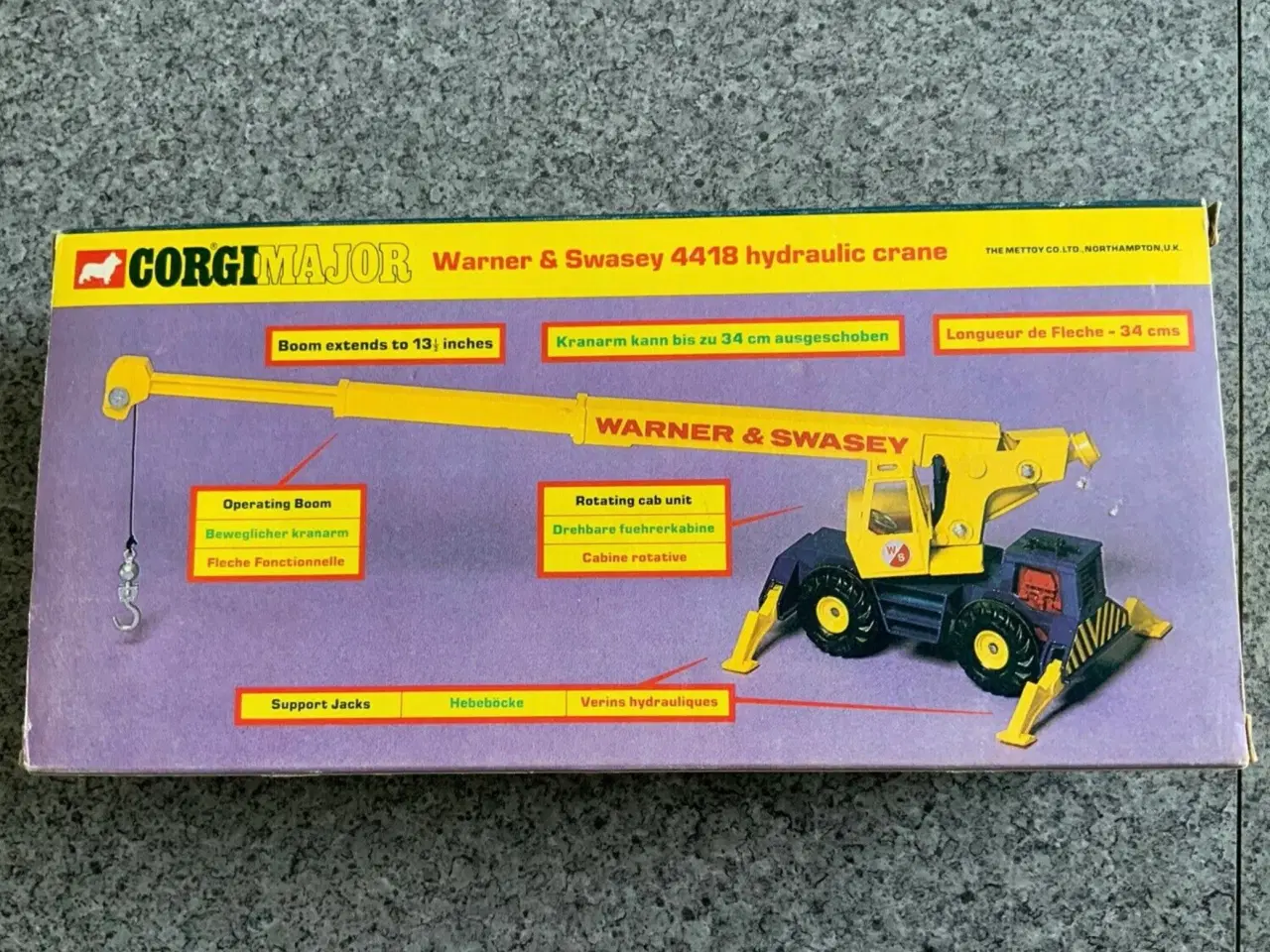 Billede 5 - Corgi Toys No 1101 Warner & Swasey Hydraulic Crane