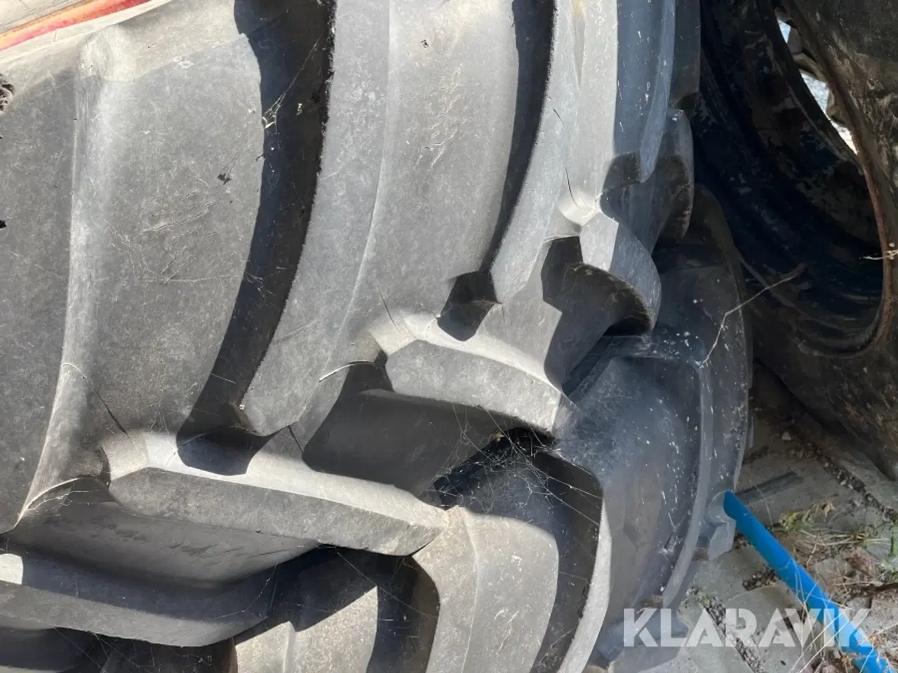 Billede 6 - Traktordæk med fælge Michelin XM 108