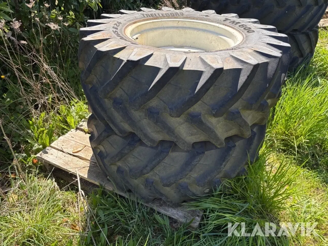 Billede 2 - Traktor fordæk Trelleborg Tm800