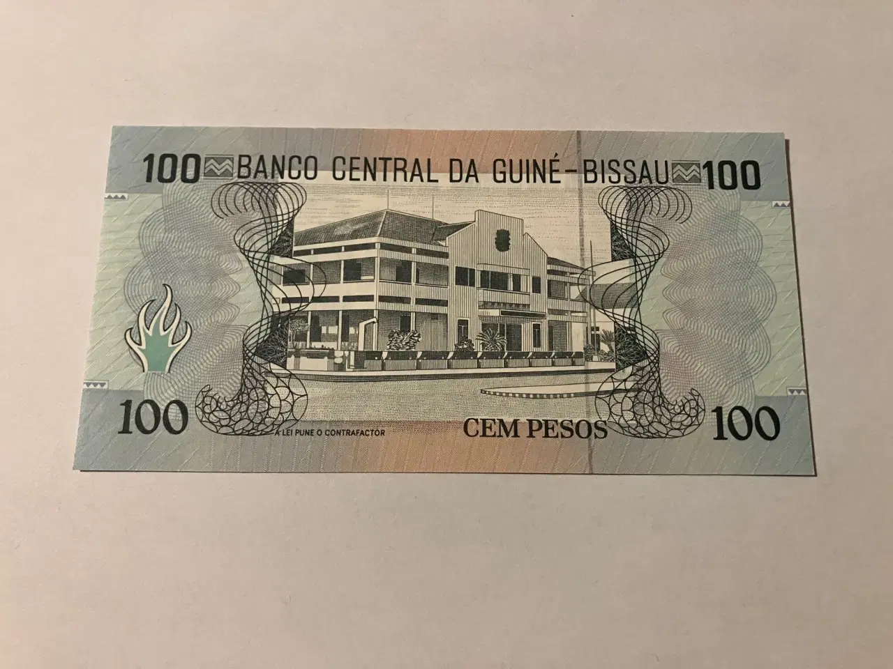 Billede 2 - 100 Pesos Guinea Bissau 1990