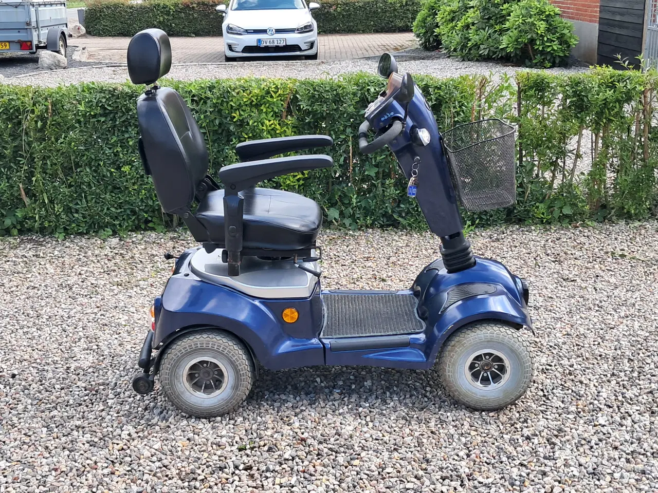 Billede 8 - 4 hjulet el-scooter. Kører godt
