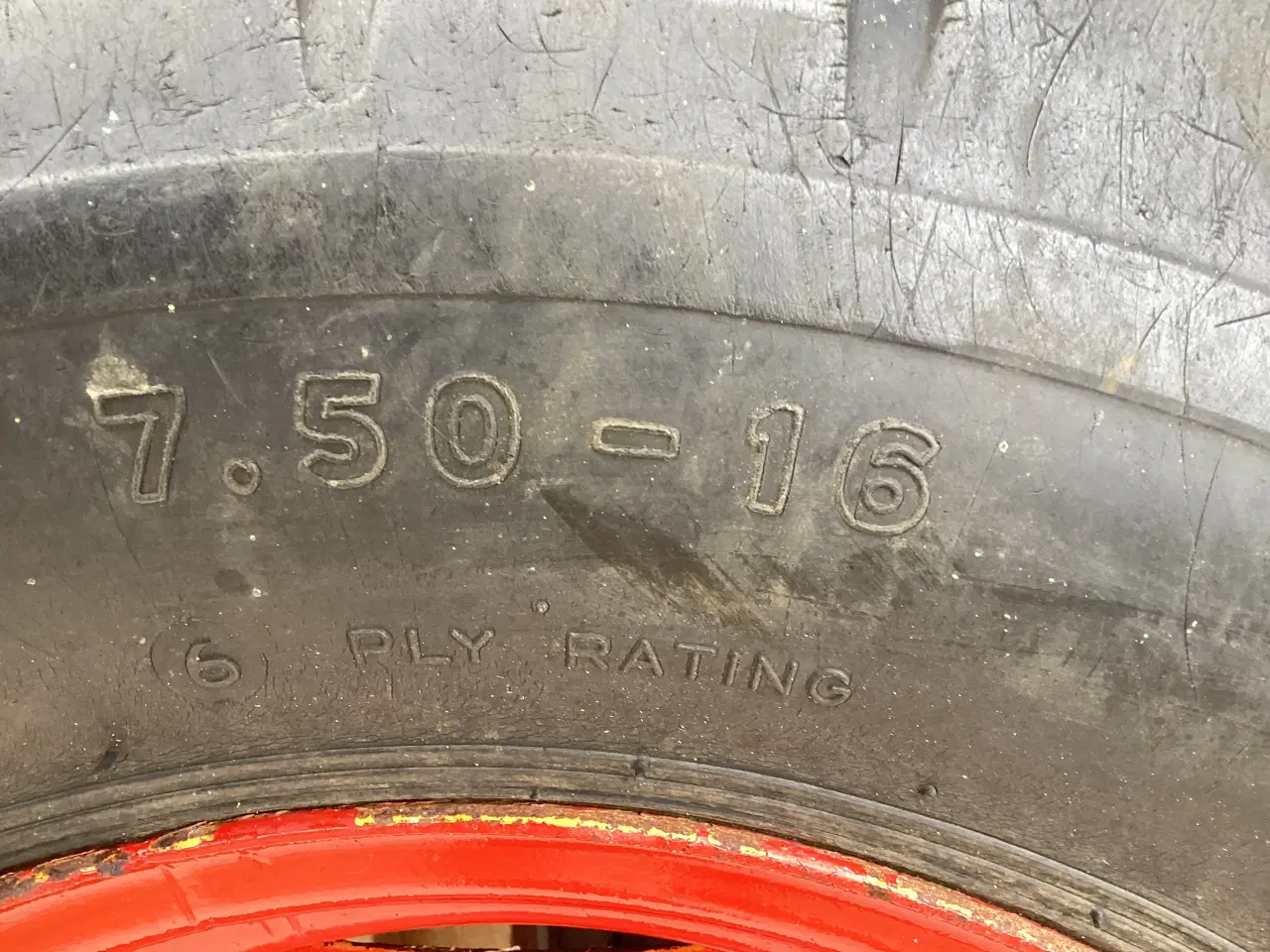 Billede 5 - 7,50-16 5 huls vognhjul