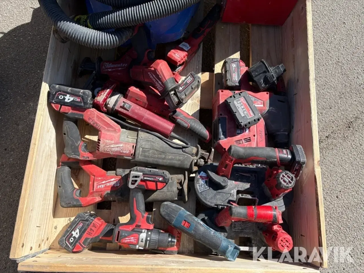 Billede 5 - Håndværktøj og støvsuger - 1 palle