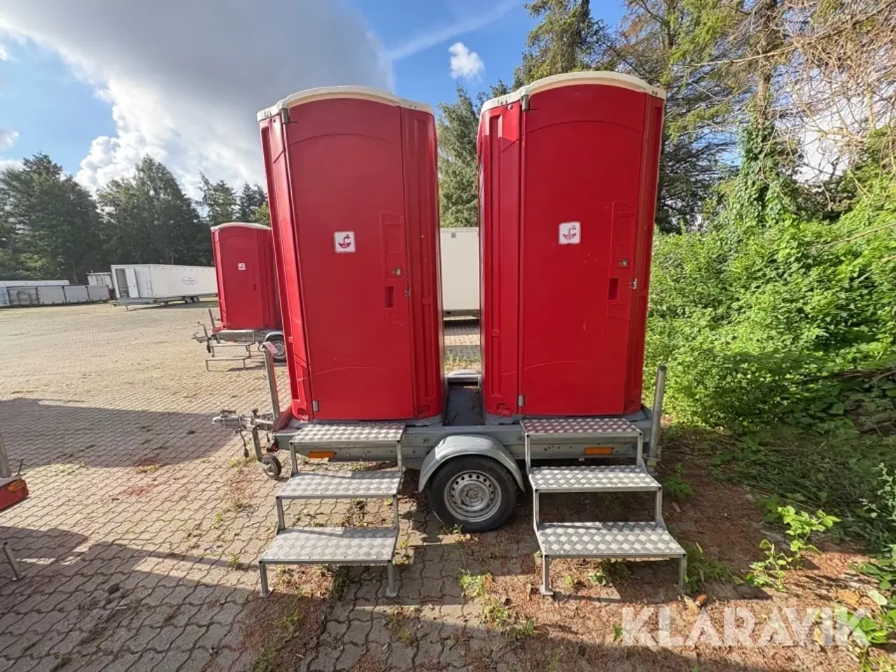 Billede 8 - Dobbelt toilet trailer Stema F 7515