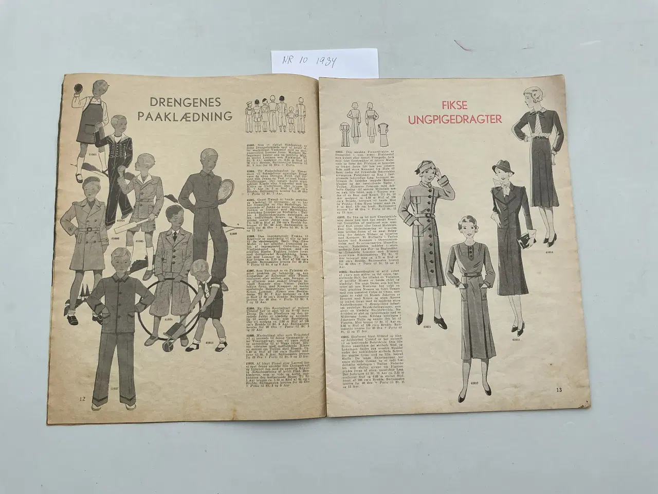 Billede 13 - NORDISK MØNSTER-TIDENDE 1928-1934