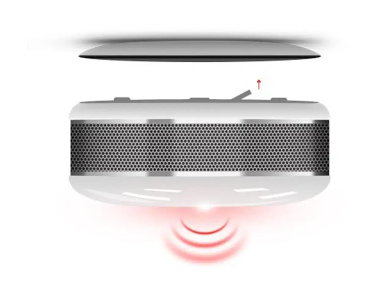 Billede 2 - Z-wave Plus Fibaro Smoke sensor Røg/temperatursens