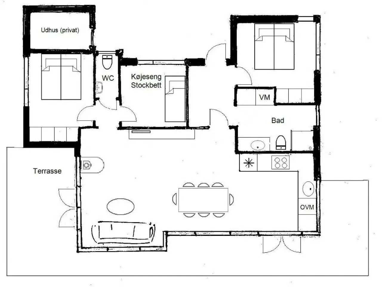 Billede 4 - Nyt og lyst sommerhus til 8 personer ved Heln�s Bugt, Fyn med panoramaudsigt til havet