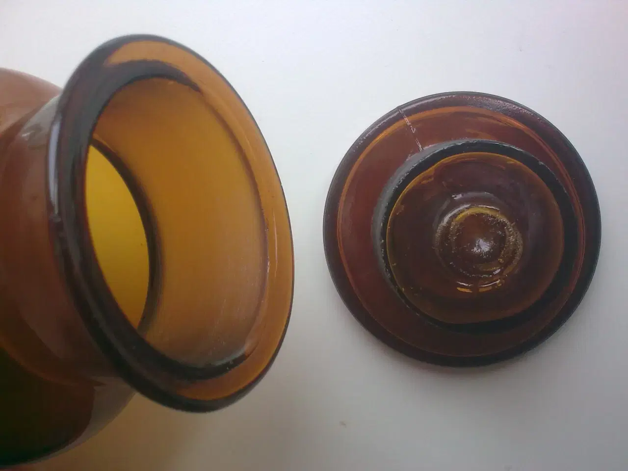 Billede 15 - Apotek krukke + bolsje glas m låg SJOV x 3 SAMLET