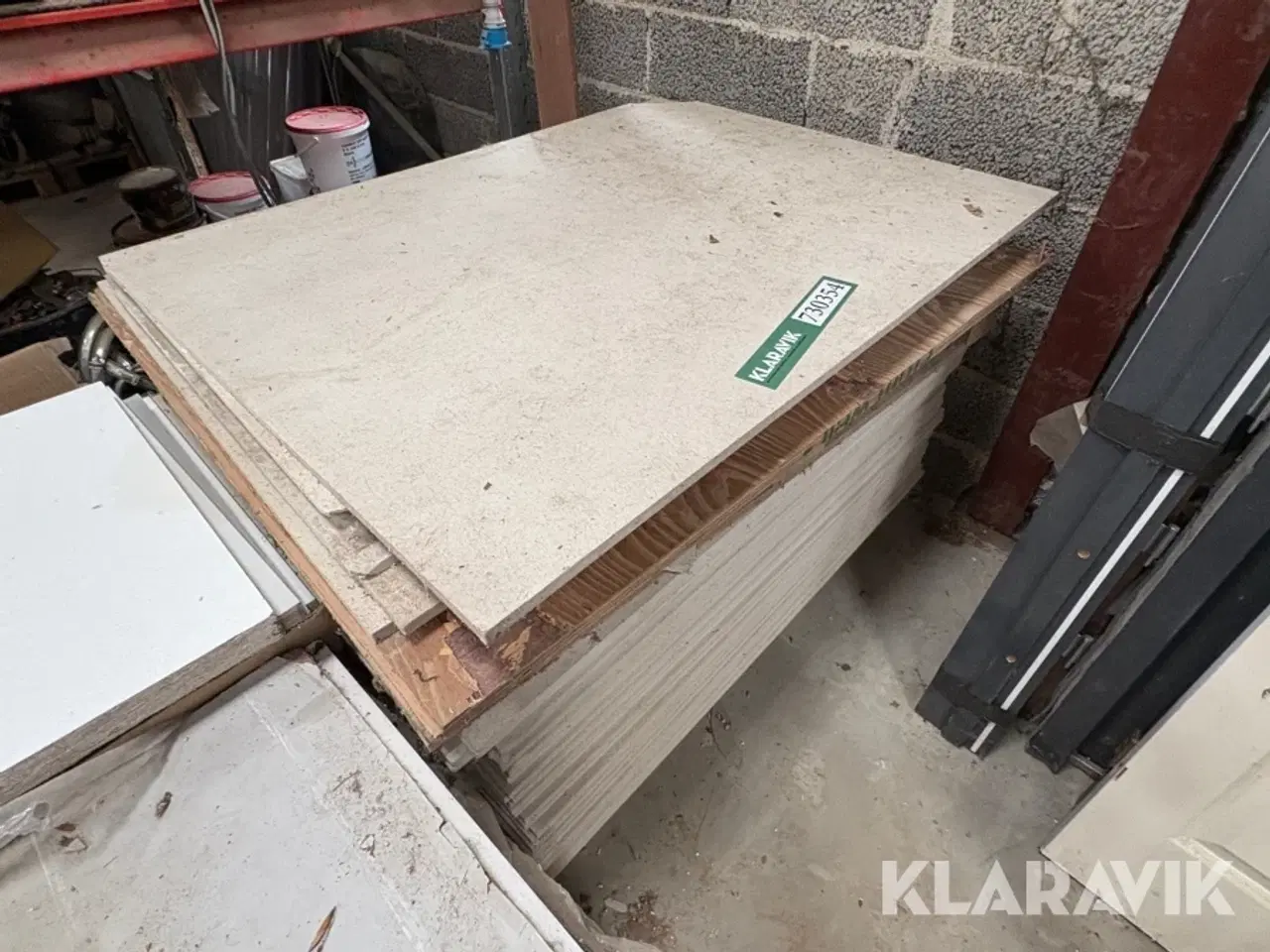 Billede 2 - Gipsplader 15mm anslået 41 styk