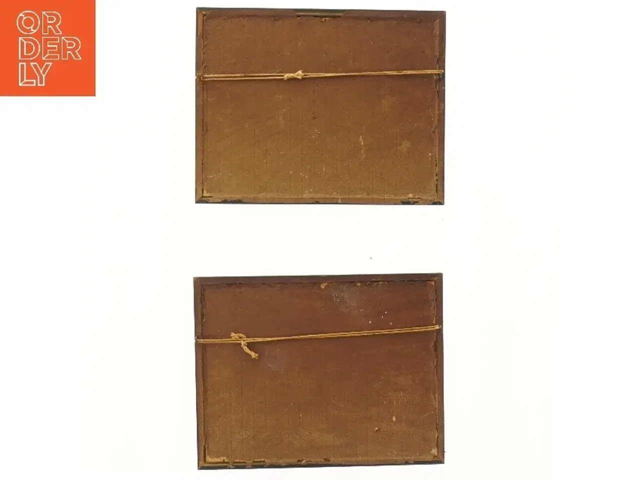 Billede 2 - To indrammede fotografier af ryttergrupper (str. 29x22,5 cm)