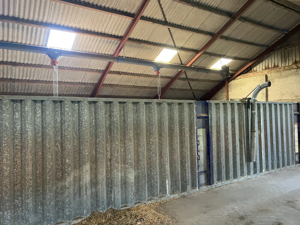 Billede 7 - Kongskilde silo , blæser og bl.a. til kornprodukti