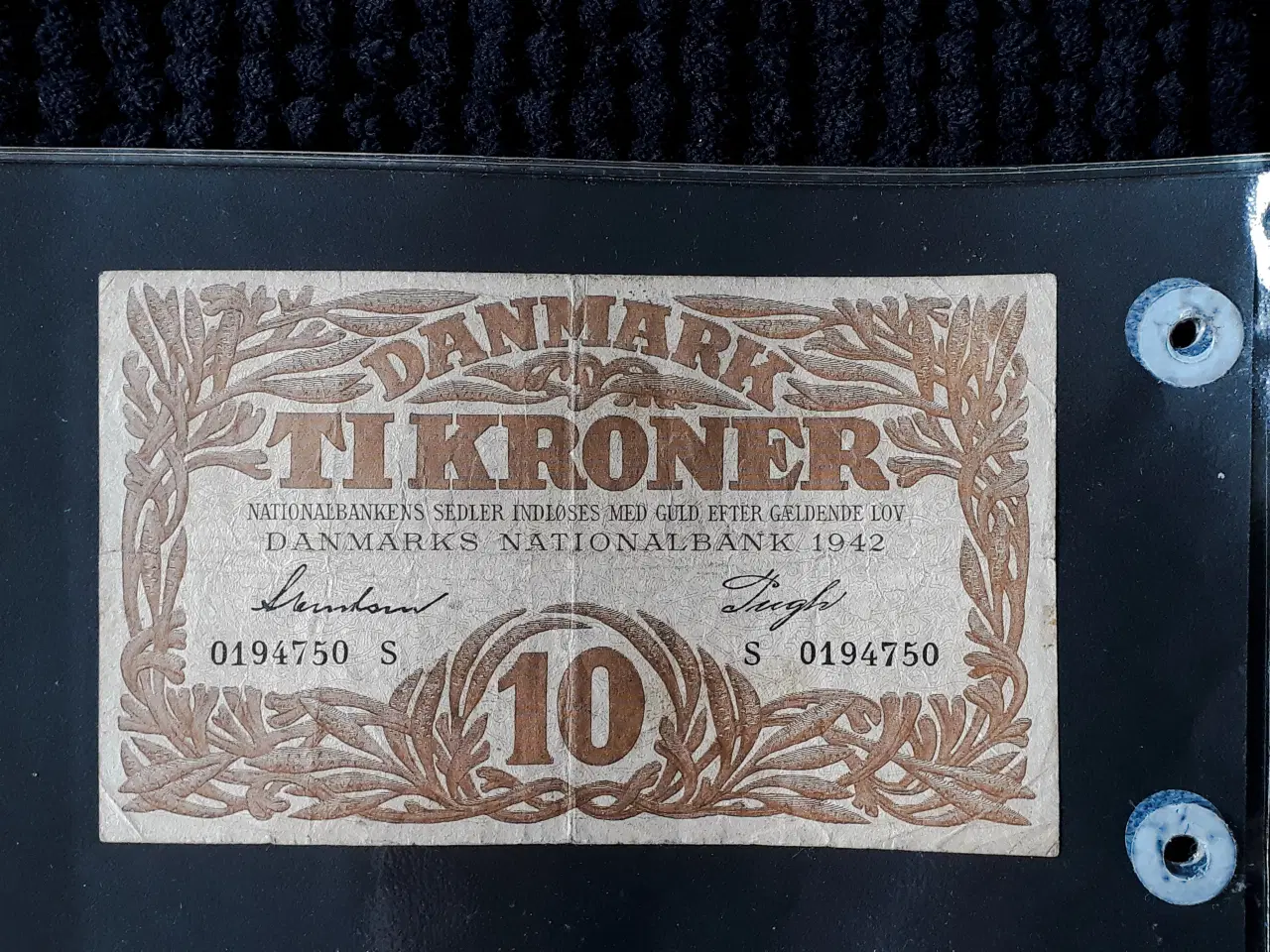 Billede 3 - Gammel 10 kr Seddel 