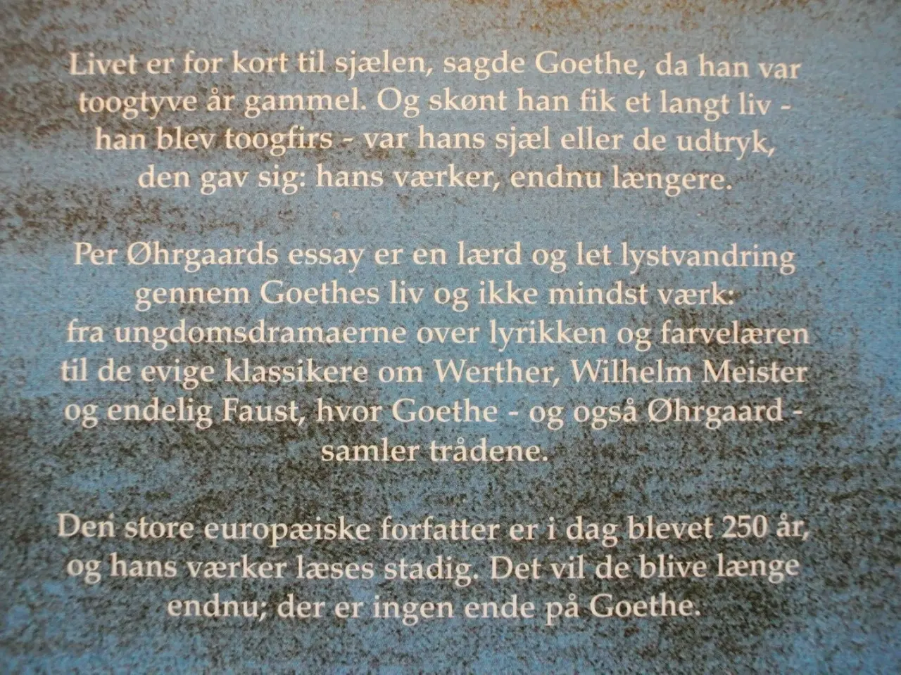 Billede 4 - goethe - et essay, af per øhrgaard, emne: litterat
