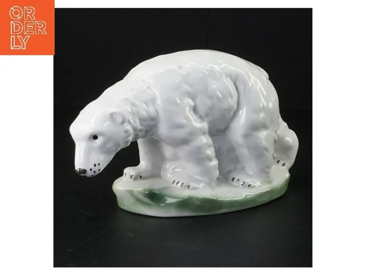 Billede 1 - Porcelæns isbjørn figur (str. 23 x 13 x 8 cm)