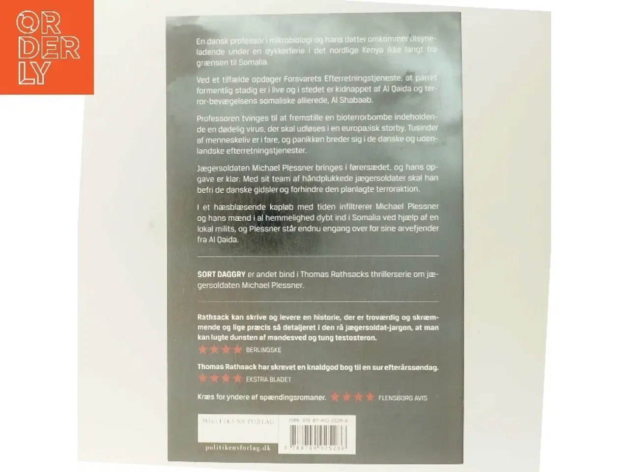 Billede 3 - Sort daggry af Thomas Rathsack (Bog)