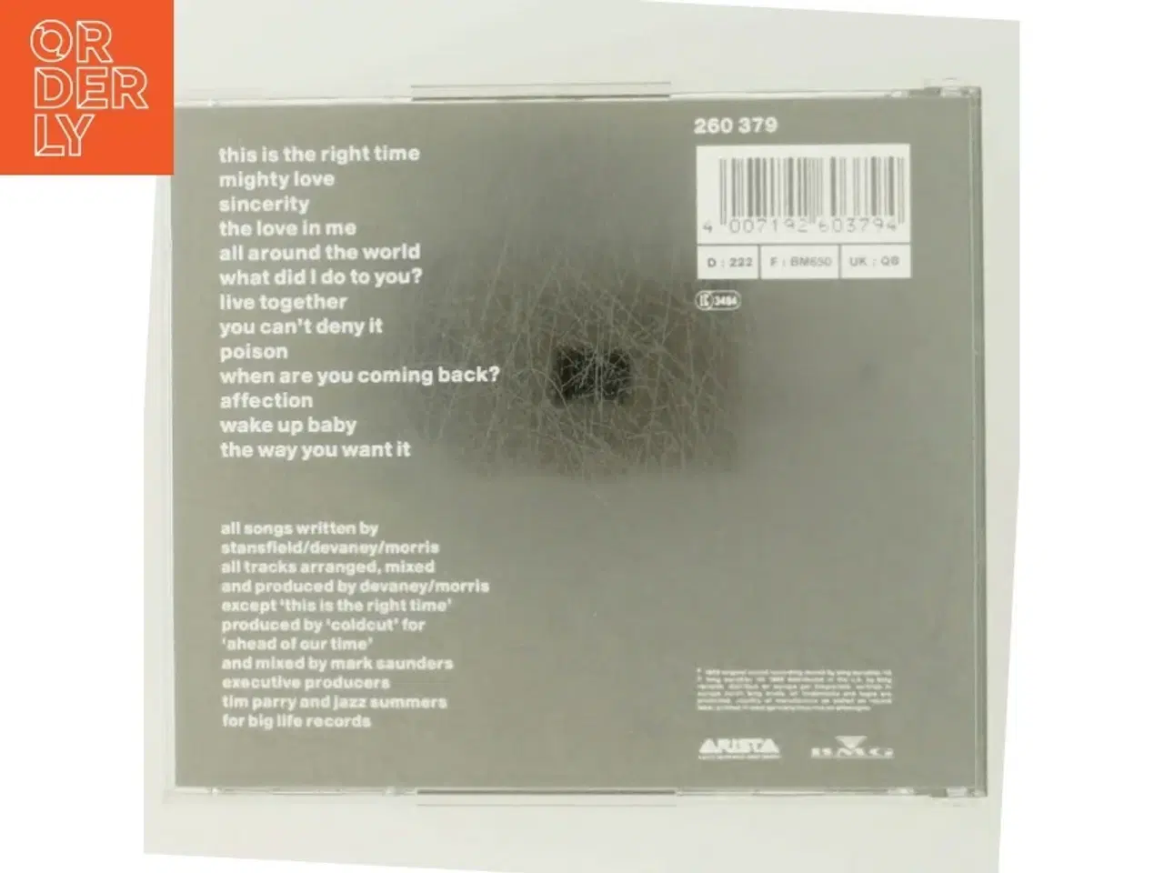 Billede 3 - Lisa Stansfield - Affection CD fra Arista Records