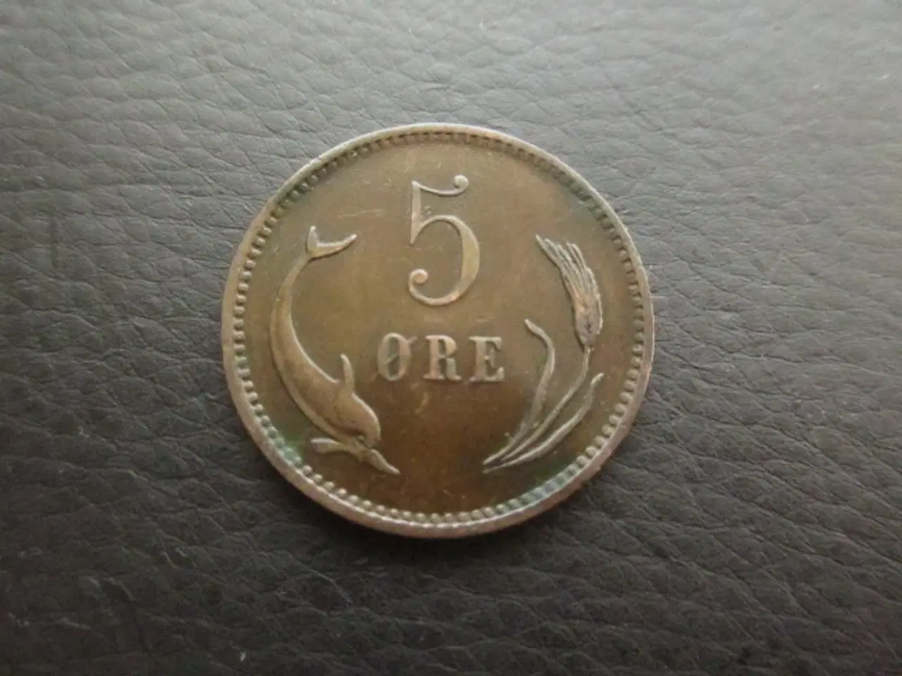 Billede 2 - Danmark 5 øre 1884 pæn