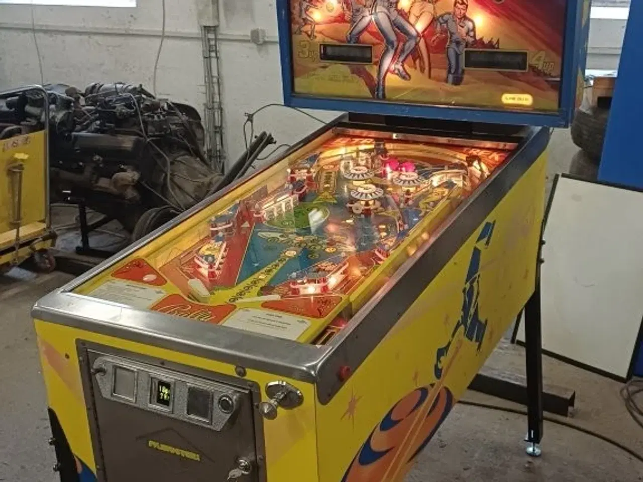 Billede 2 - Star Trek flippermaskine – Bally 1979