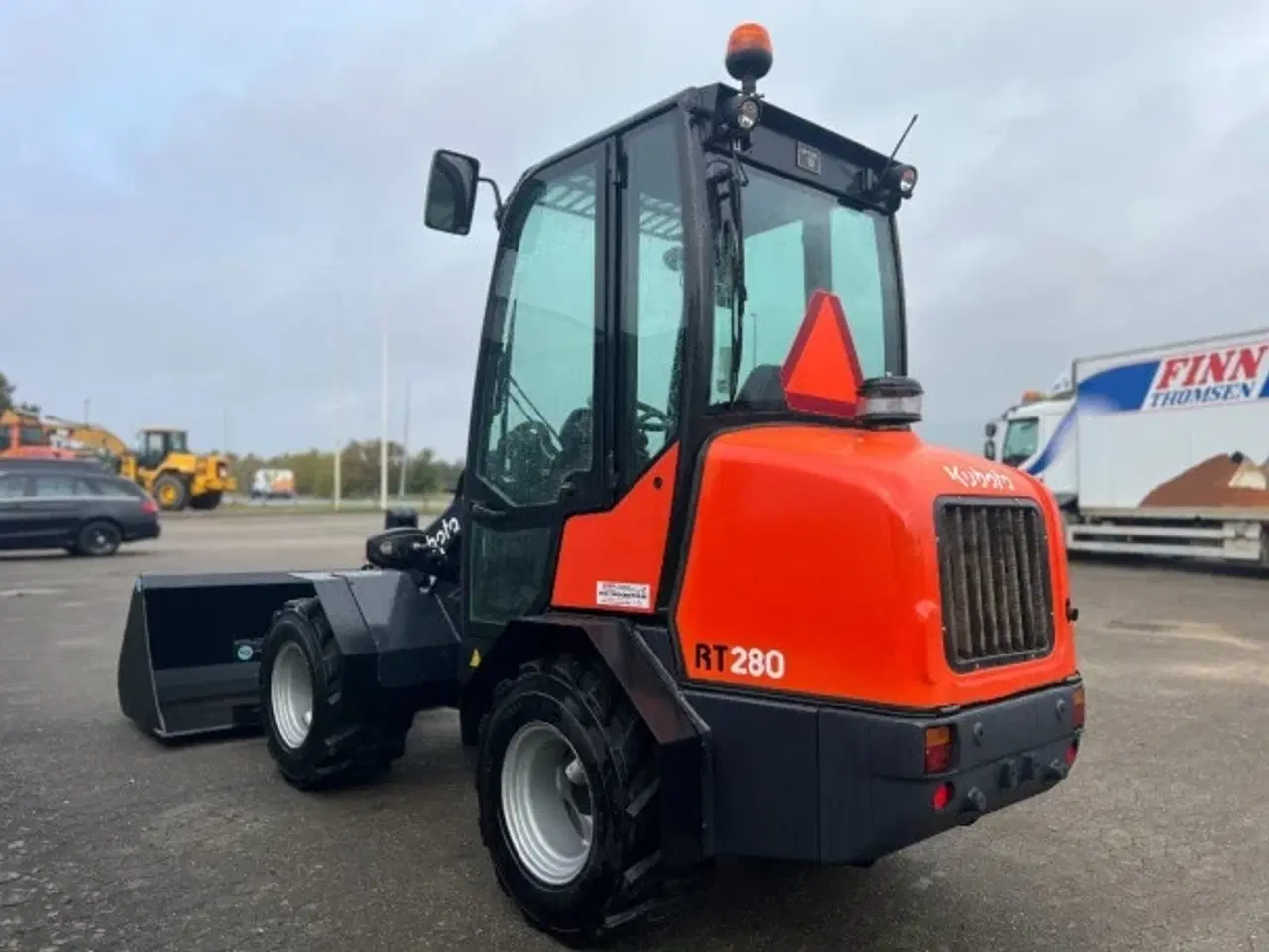 Billede 4 - Kubota RT280 - Kabine / Skovl & gafler