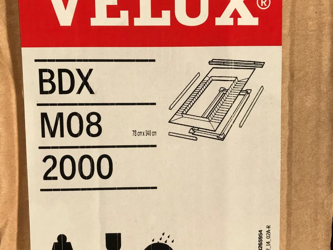 Billede 1 - Velux BDX M08 2000