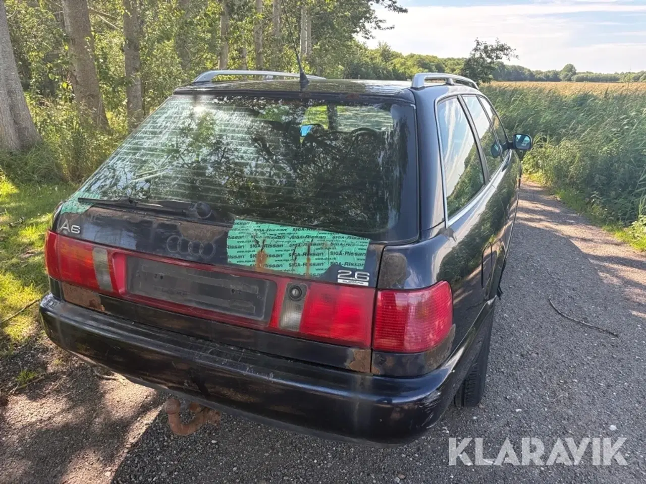 Billede 8 - Personbil Audi  A6 Avant Quattro med reservedele.